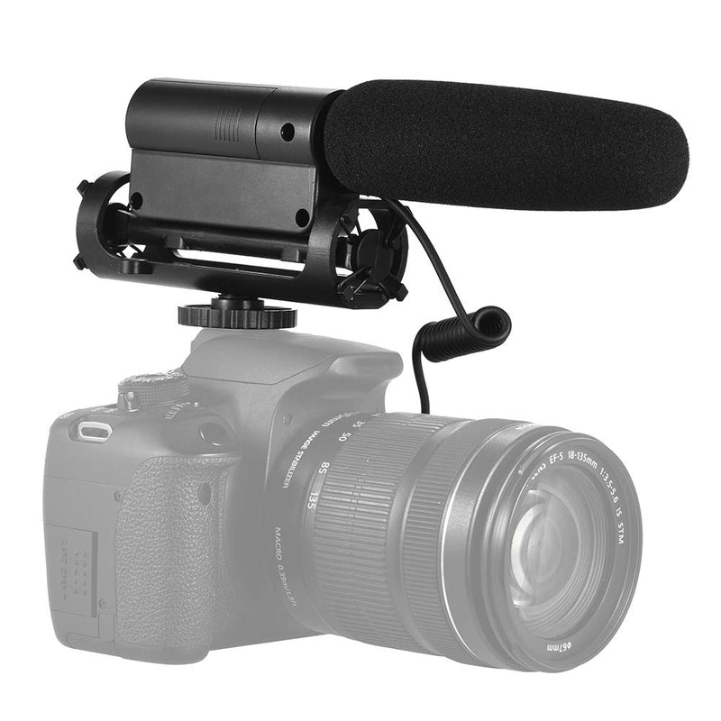 TAKSTAR SGC-598 Interview Microphone Compatible with Nikon/Canon Camera/DV Camcorder