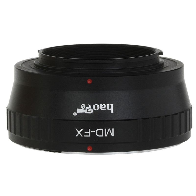 Haoge Lens Mount Adapter for Minolta Rokkor MD MC mount Lens to Fujifilm X FX mount Camera such as X-A5 X-A10 X-A20 X-E1 X-E2 X-E2s X-E3 X-H1 X-M1 X-Pro1 X-Pro2 X-T1 X-T2 X-T3 X-T10 X-T20 X-T30 X-T100