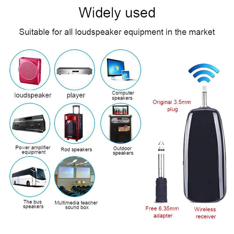 [AUSTRALIA] - Multifunctional UHF Wireless Microphone Headset,Headset Mic and Handheld Mic 2 in 1. (Black) (Multifunctional) Multifunctional 