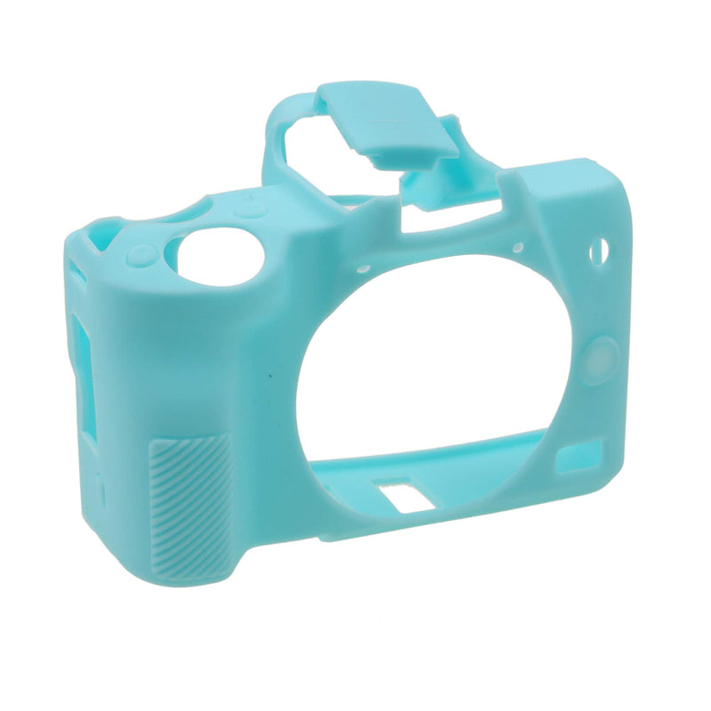 M50 Silicone Cover, TUYUNG Rubber Silicone Camera Case Cover Skin for Canon EOS M50 Digital Camera, Blue