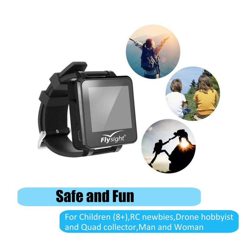 Flysight FPV Watch 5.8Ghz Wireless RC Video Drone Watch 48 CH HD 2" LCD Monitor Screen Watch Real-Time Video Display for Drone Your One More Nice Choice Besides Flysky Topsky Boscam Gteng FPV Watch 5.8G 48CH without DVR