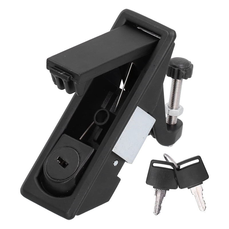 Aramox Hand Operated Compression Latch Trigger Latch,Cabinet Compression Latch Cabinet Lock Adjustable Lever with Locking Trigger Lock, Fit for RV Marine Boat Cabinet Toolbox