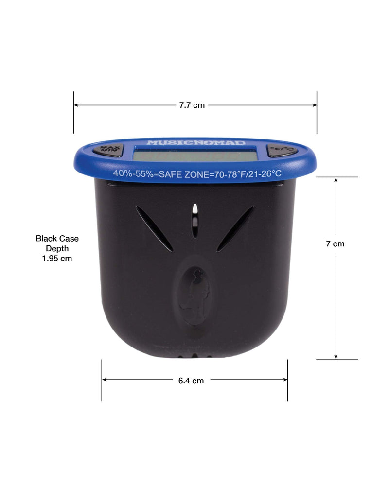 MusicNomad HumiReader Hygrometer, Humidity, & Temperature Monitor (MN305)