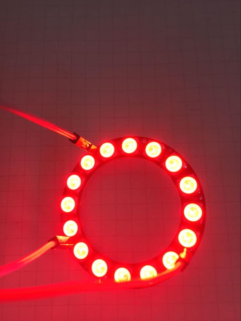 DIYmall 16 Bits 16 X WS2812 5050 RGB LED Ring Lamp Light with Integrated Drivers