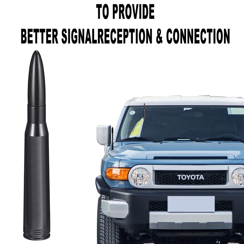 [AUSTRALIA] - zofikol Car Truck Antenna Compatible for Chevy & GMC Trucks, 1500 2500 3500 HD Vehicle Antenna Mast Car Truck Antenna Replacement, Black 