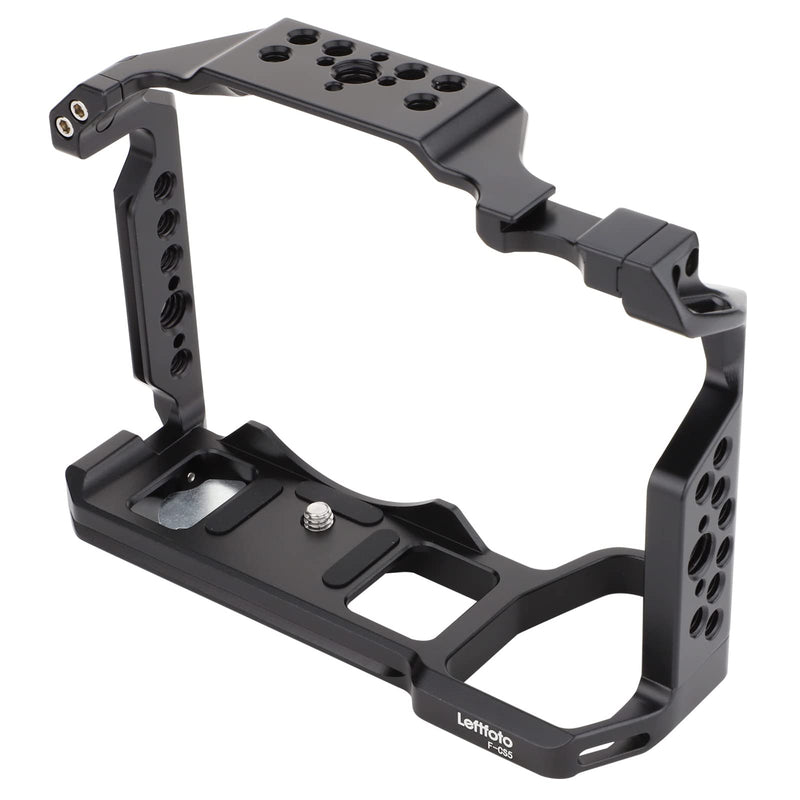 Camera Cage for Panasonic S5 Camera,Extension Mount Microphone Fill Light Bracket Filming Accessories,with Cold Shoe