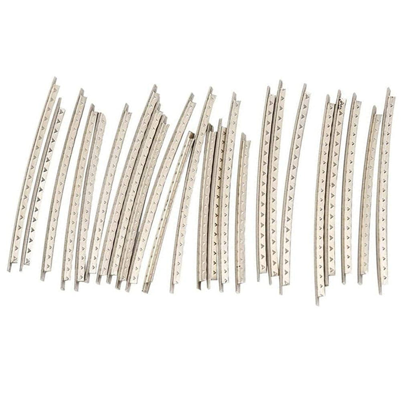 Copper Fret Wires, 24 Pcs Guitar Fret Wires 2.2mm Practical Cupronickel FretWire Kit Upgrade Part for Electric Guitar