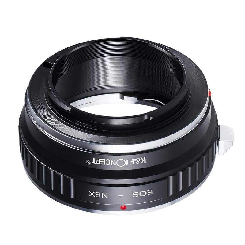 K&F Concept Lens Mount Adapter Compatible with Canon EOS Lens to Sony Alpha Nex E-Mount Camera Body,fits for Sony NEX-3, NEX-5, NEX-5N, Sony a6000, Sony a6500, NEX-C3, NEX-F3 EOS-NEX