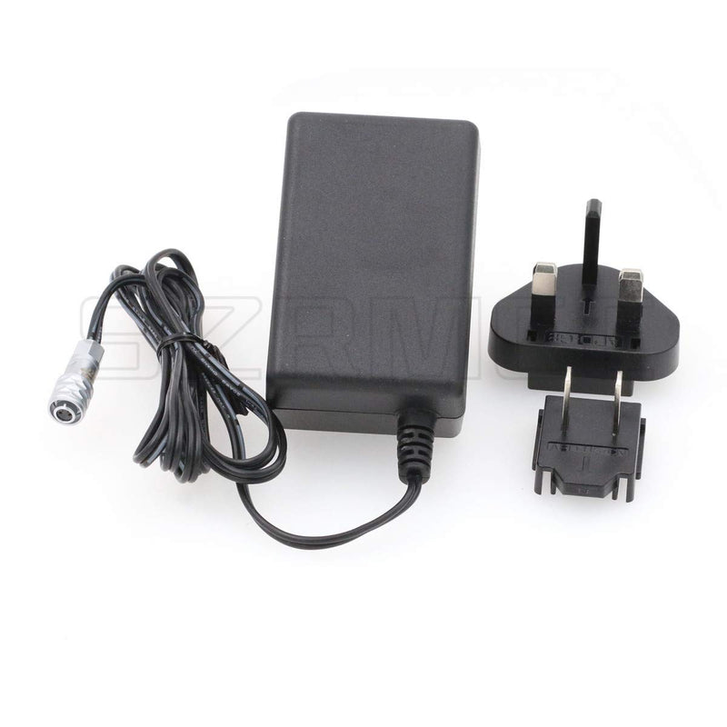 SZRMCC SF610 2 Pin AC DC 12V 3A Power Adapter with US UK EU Plugs for BMPCC Blackmagic Pocket Cinema Camera 4K 6k