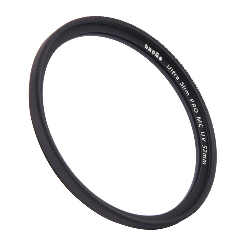 Haoge 52mm Ultra Slim MC UV Protection Multicoated Ultraviolet Lens Filter for Nikon Nikkor AF 50mm F1.4D, 50MM F1.8D, 35mm F2D, 28mm f2.8D, 35mm F1.8G, 40mm F2.8G