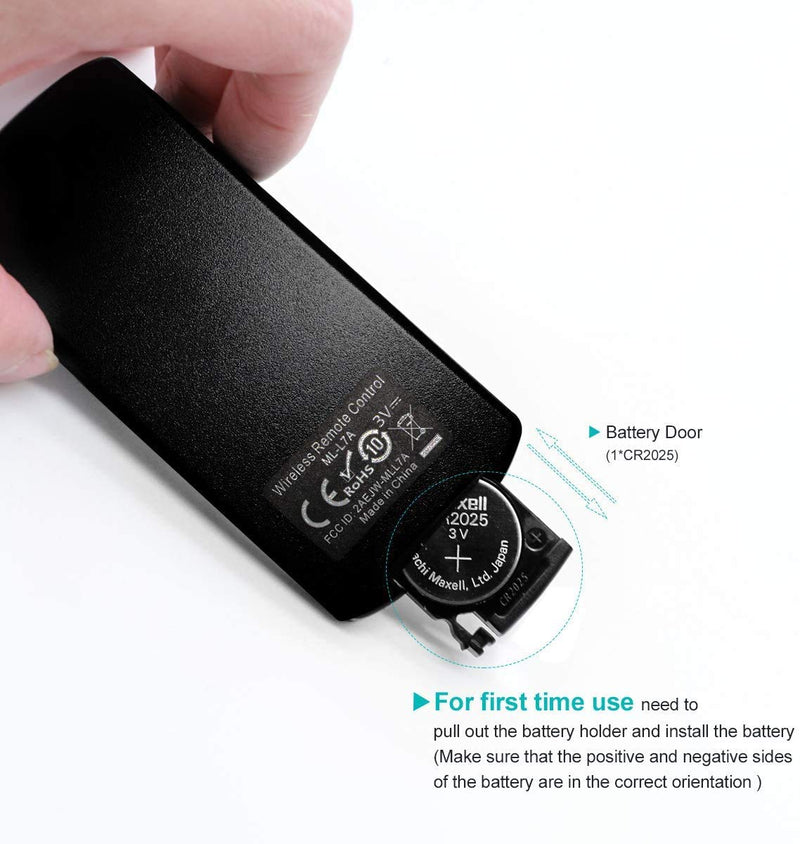 PHOLSY Wireless Remote Commander for Nikon Z50, COOLPIX B600, A1000, P1000, P950 - Wireless Remote Control Shutter Release Replace Nikon ML-L7 BT remote For Nikon