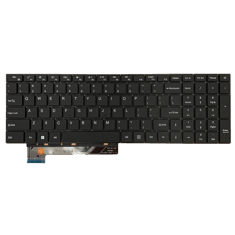 Siakoocty Laptop Replacement US Layout Keyboard for Gateway GWNR71517 GWNR71517-BL GWNR71517-BK YXT-91-55