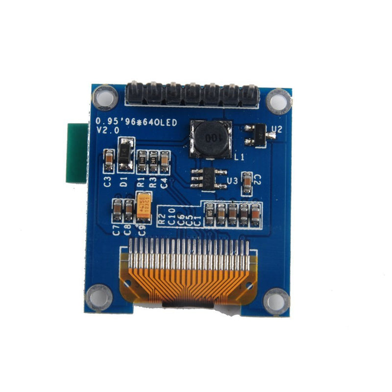 HiLetgo 0.95" Inch 7 Pin Colorful 65K SPI OLED Display Module SSD1331 9664 Resolution for Arduino 51 STM32
