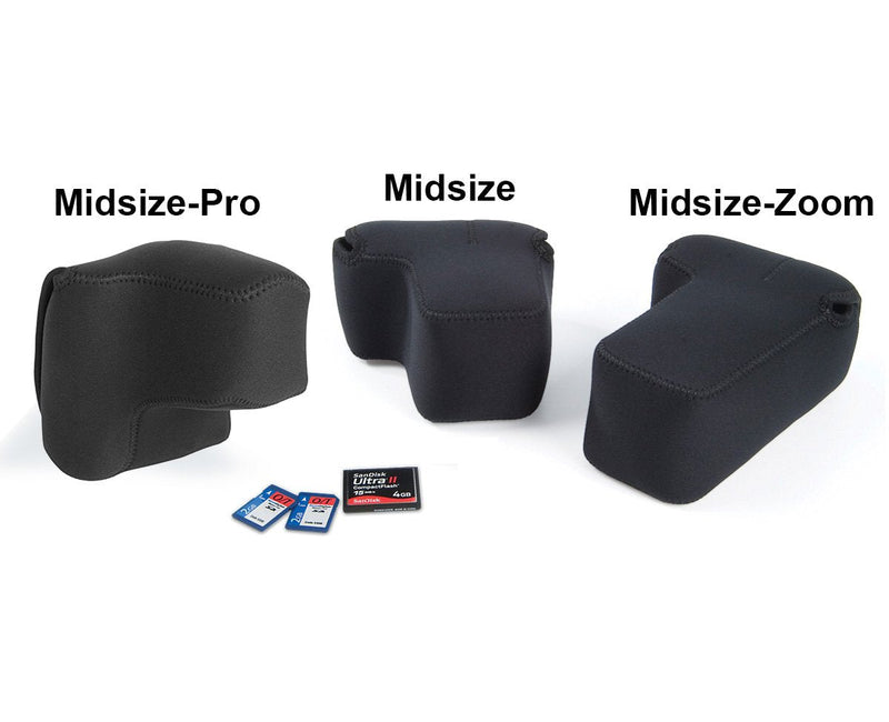 OP/TECH USA Soft Pouch Digital D-Midsize Zoom (Black) Midsize Zoom Black