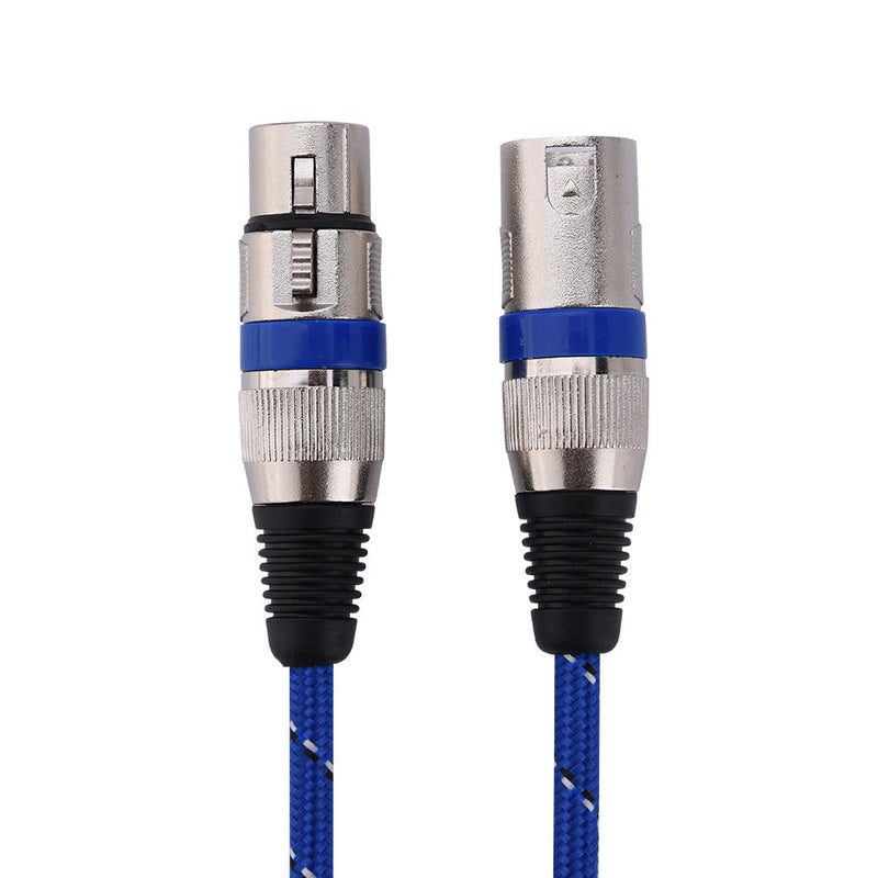 XLR Cables Male to Female 1/1.8/3/5/10/15/20m Micro Cable Lead Mini XLR 3Pin Audio Cable Balanced XLR/Mic Patch Cable For Amplifiers Microphones Mixer (1.8m) 1.8m