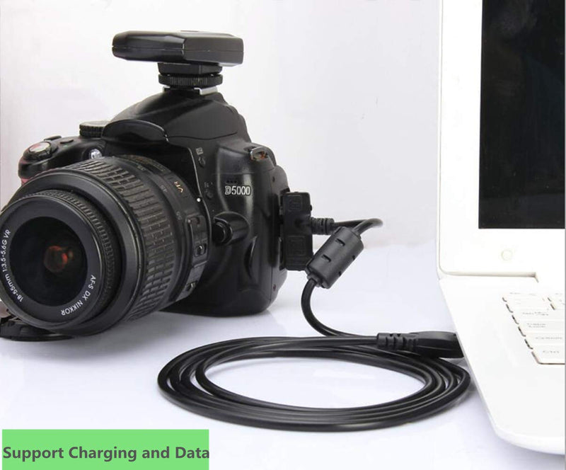 Saipomor Replacement UC-E6 UC-E23 USB Cable Cord Compatible with Olympus Camera Stylus CB-USB7 SZ-15 X-990 VG-160 VR-130 VR-360 VH-210 Series, FE Series FE-180, FE-190, FE-290, FE-350 etc. (4.9FT) 4.9FT