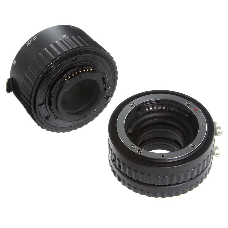 Foto4easy Auto Focus Macro Extension Tube Ring Set 12mm 20mm 36mm Nikon AF DSLR Camera Lens