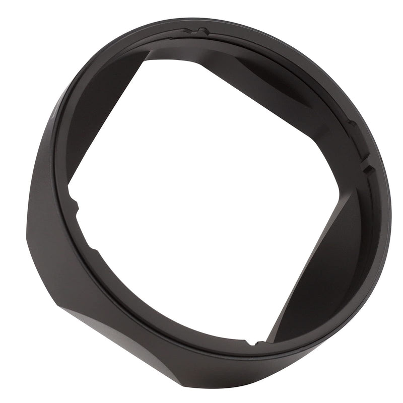 Haoge LH-X18N Bayonet Square Metal Lens Hood for Fujifilm Fuji XF 16-80mm F4 R OIS WR, Fujinon XF16-80mmF4 Lens Shade with Metal Cap