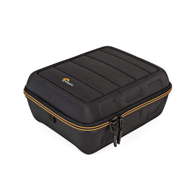 Lowepro Hardside CS 80 Case for Small Drone, Mirrorless Cameras, Larger Over-Ear Headphones, Black