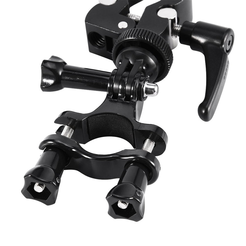 Mugast Outdoor Bike Camera Holder, Handlebar Action Camera Gimbal Stabilizer Holder for Zhiyun, for Feiyu, for OSMO