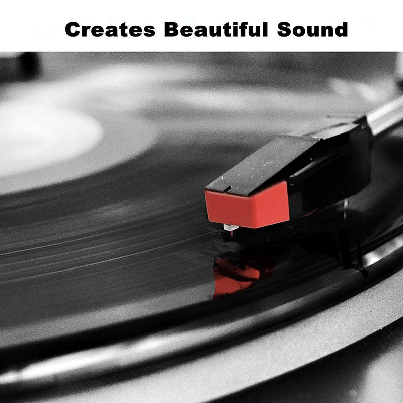 [AUSTRALIA] - Good News 5 Pcs Diamond Stylus Ceramic Replacement Phonograph Record Player Turntable Needle 