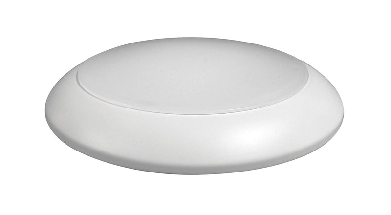 NICOR Lighting DSK4-1008-120-4K-WH 4 In. Dimmable Driverless LED Surface Mount Downlight in 4000K with Matte White Trim, Fits 4-Inch Housing 4000K Light Temperature