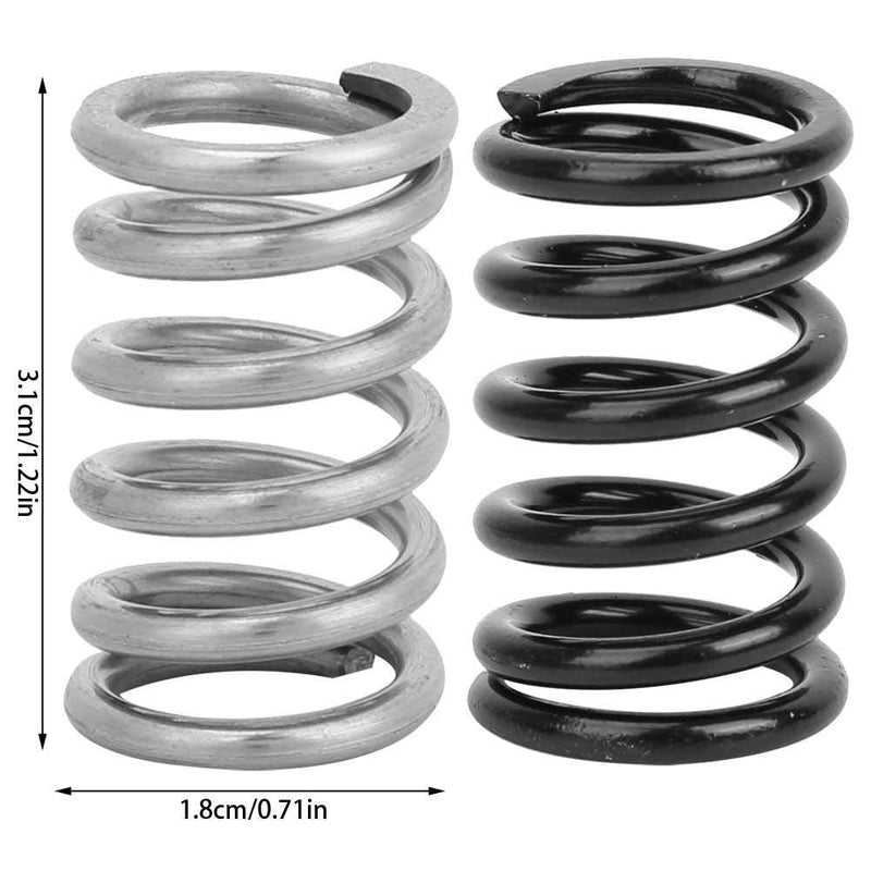 Bnineteenteam Electric Guitar Tremolo Bridge Spring,Tremolo Vibrato Tension Springs for Bigsby Guitar Replacement black
