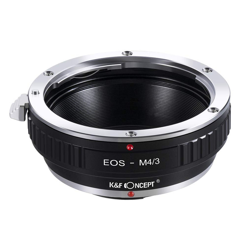 K&F Concept Lens Mount Adapter for Canon EOS EF Mount Lens to M4/3 MFT Olympus Pen and Panasonic Lumix Cameras