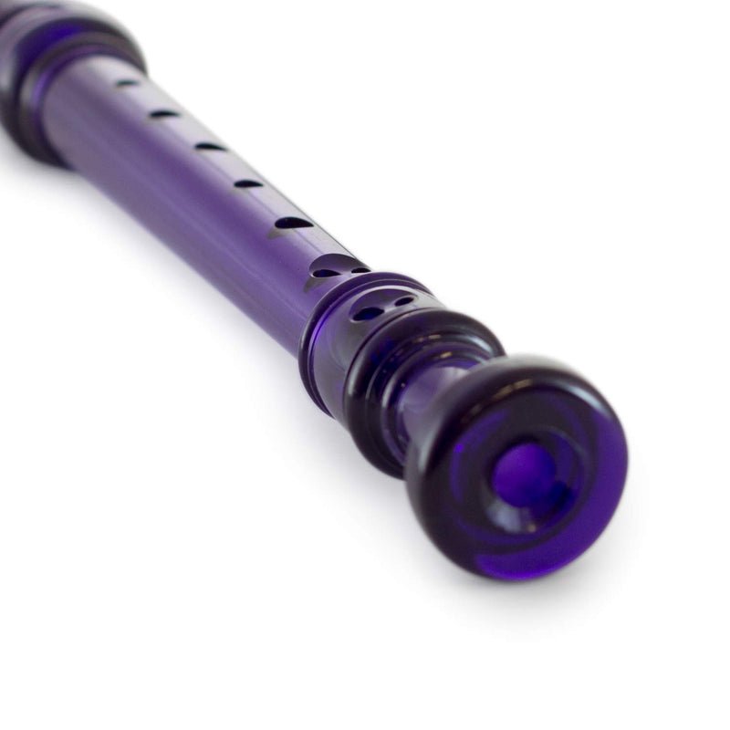 TIGER REC7-PU | Descant Recorder | with Instrument Case and Cleaning Rod | Purple