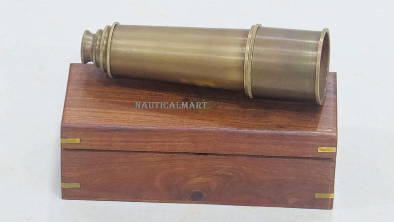 [AUSTRALIA] - 18" Solid Brass Spyglass Telescope Handmade Collectibles Victorian by Nauticalmart 