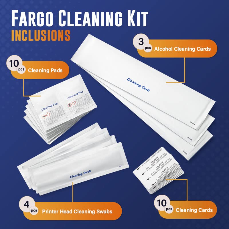 Fargo Cleaning Kit 88933 for HDP6600 & HDP8500