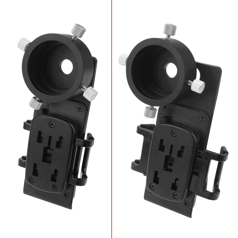 Astromania Smartphone iPhone Adapter with T2 Thread and Eyepiece Adapter 52-59mm - for Photography with telescopes and Spotting Scope or Binoculars IPhone and Eyepiece Adapter 52 - 59mm