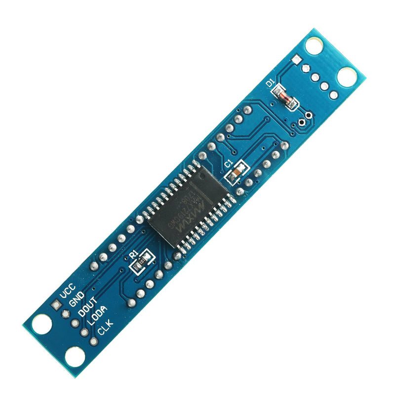 MakerFocus 4pcs 8-Digit 7 Segment Module MAX7219 8 Bit Digital Segment Tube LED Display Module Supports Cascade Eight Bit Serial 3 IO Ports for Arduino MCU/51/AVR/STM32 Blue