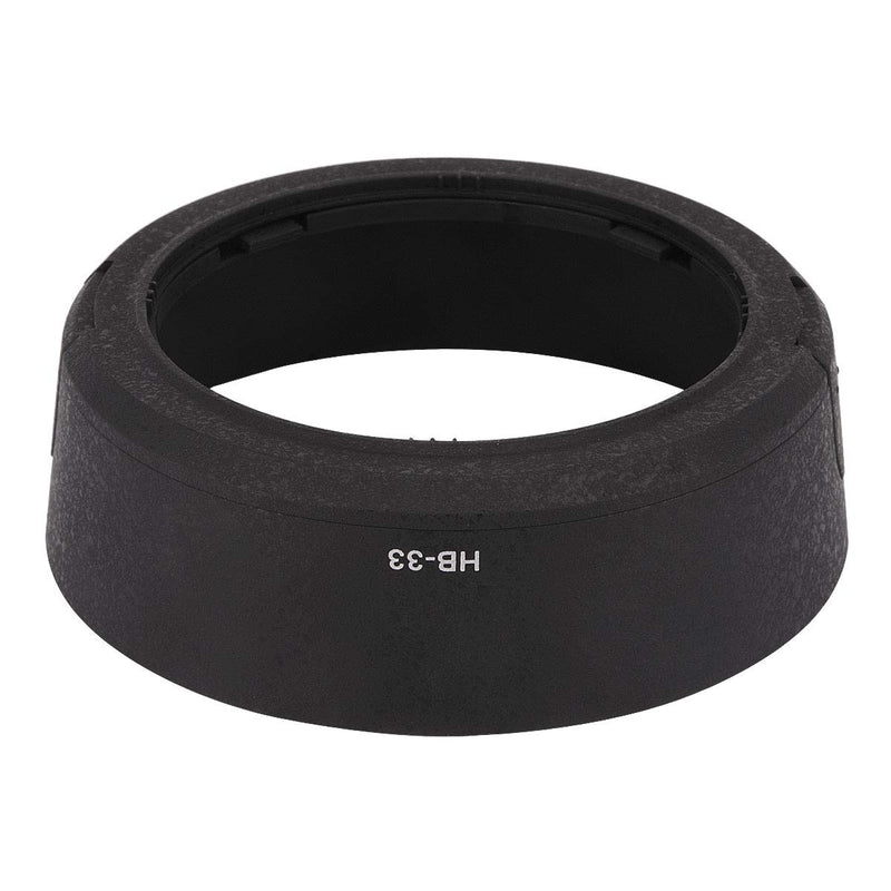 Haoge Bayonet Lens Hood Compatible with Nikon Nikkor AF-S 18-55mm f/3.5-5.6G ED DX and Nikon Nikkor AF-S 18-55mm f/3.5-5.6G II ED DX Lens Replaces Nikon HB-33