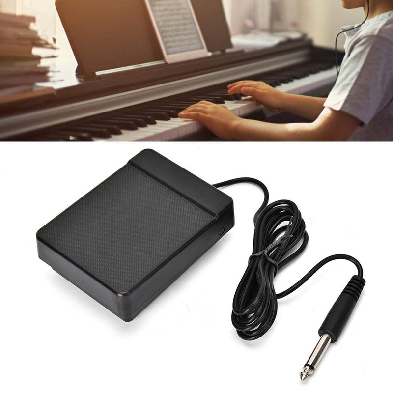 IGKE Electronic Piano Pedal, Foot Sustain Pedal, Keyboard Pedal, Non-Slip Sturdy for Home Long Service Time Electronic Keyboard Piano