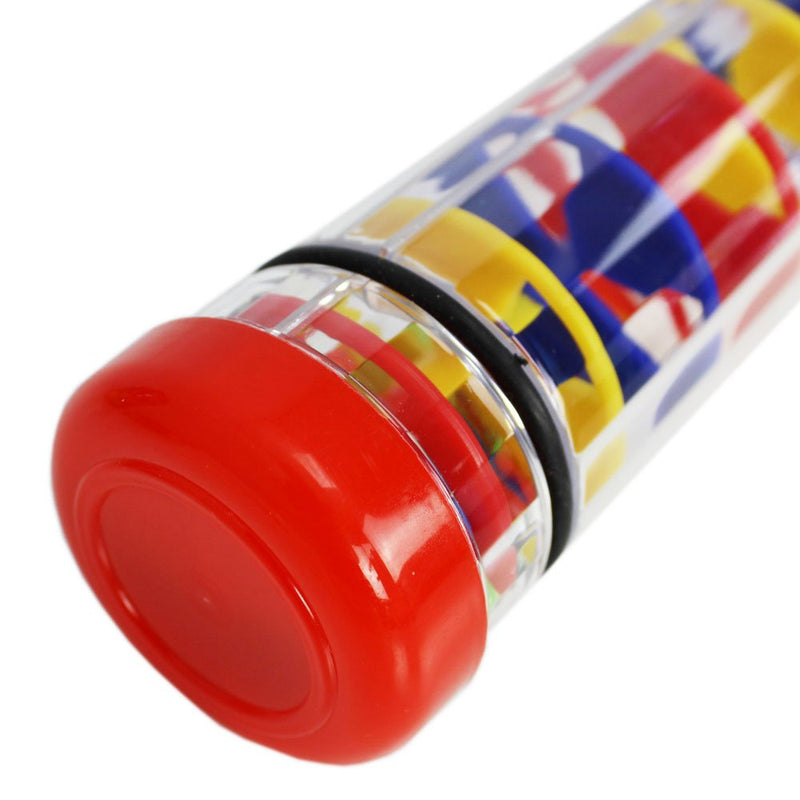 A-Star AP5301 Colourful Rainbomaker Plastic Rain Stick Rattle, 20cm - Small