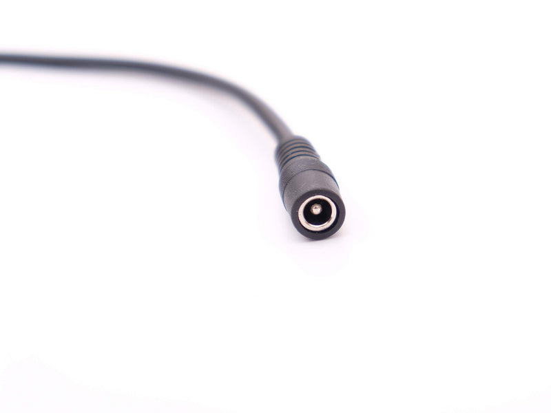 Portable V-Mount V-Lock Battery Connector to Female 5.5/2.5mm DC Power Adapter