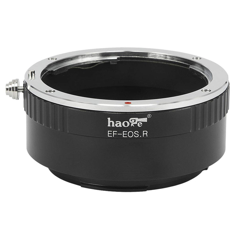 Haoge Manual Lens Mount Adapter for Canon EOS EF EFS EF-S Lens to Canon RF Mount Camera Such as Canon EOS R