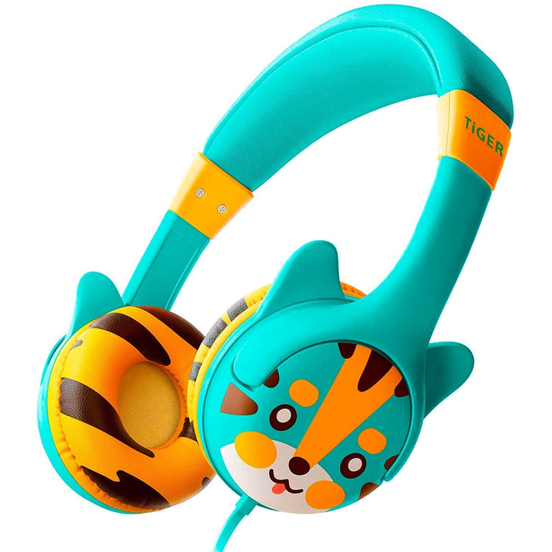 Artix CL750 Foldable Noise Isolating On Ear Headphones & Kidrox Tiger-Ear Kids Headphones Boys/Girls