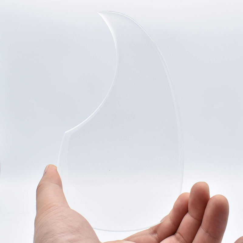 Vencetmat Acoustic Guitar Pick Guard, Beveled Edge, 2mm Thickness, Fit for Most Martin-Clear