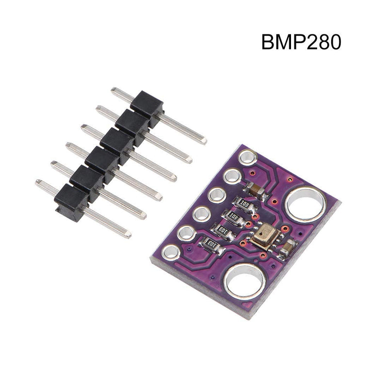 DaFuRui 5Pack GY-BMP280-3.3 Atmospheric Pressure Sensor Temperature Sensor Breakout Compatible for Arduino