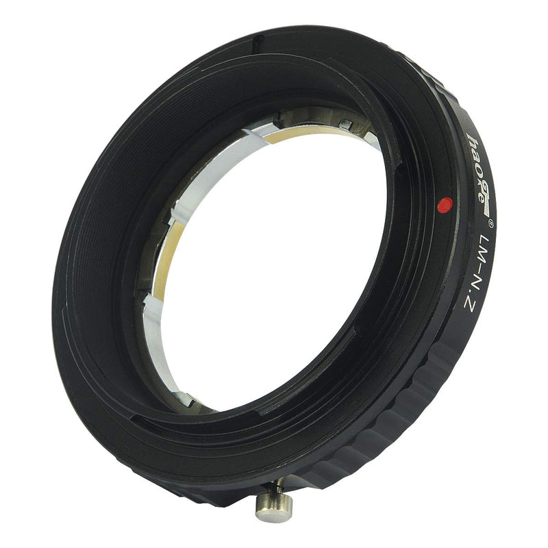 Haoge Manual Lens Mount Adapter for Leica M LM, Zeiss ZM, Voigtlander VM Lens to Nikon Z Mount Camera Such as Z6 Z7