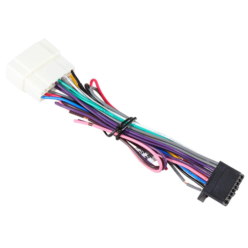 RED WOLF Aftermarket Pioneer Radio Stereo Wire Harness Connector Amp/SWC Plug Replacement for Honda CRV 1999-2006, Odyssey 1999-2010, Acura1999-2010