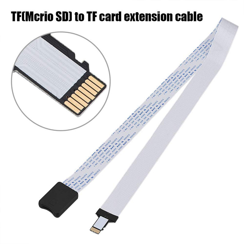 ASHATA Micro SD Memory Card Slot to TF Card Extender Cable Micro SD Extension SD Card Extension Cable with Case Extension Linker (60CM) 60CM