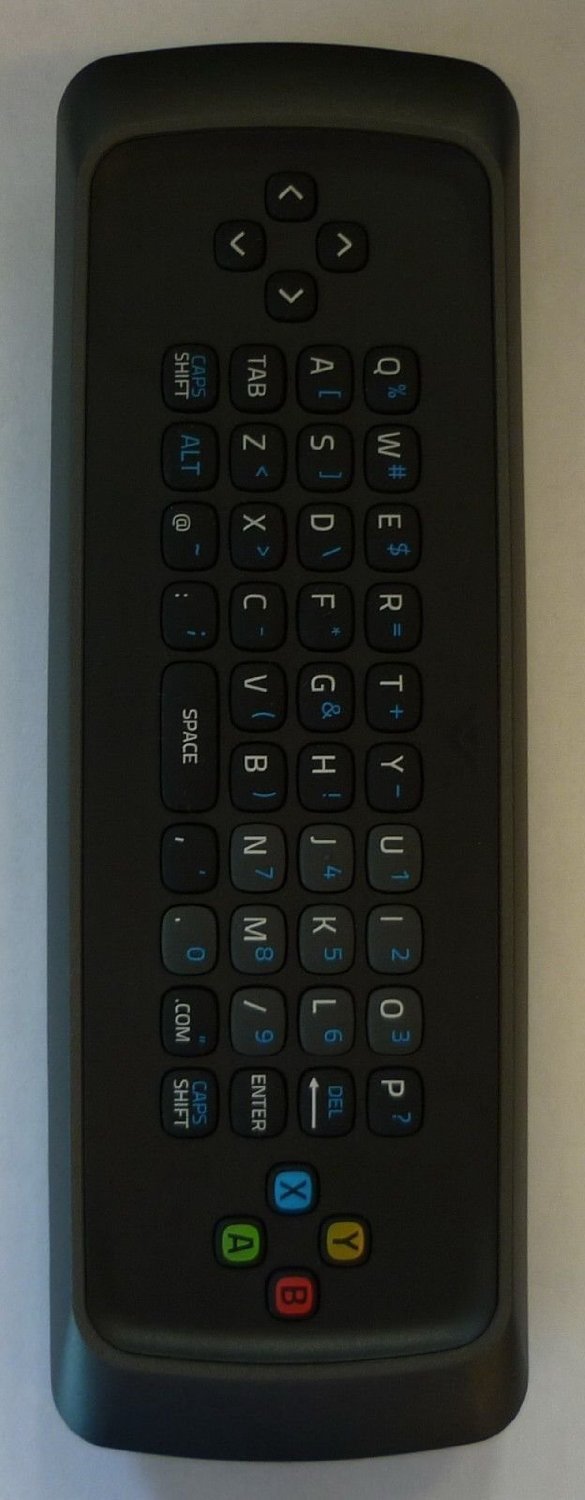 VIZIO Blu-ray BD Dual Side Keyboard Remote Control XRD2BR Work for VIZIO Blu-ray DVD VBR122 VBR135 VBR337 VBR338 VBR370 and More VIZIO Blue Ray DVD