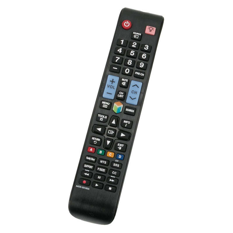 New AA59-00580A Replace Remote Control fit for Samsung TV LED HDTV PN51E8000 PN60E8000 UN32EH5300 UN39EH5300 UN40EH5300 UN40ES6100F UN40ES6150F UN46EH5300 UN46ES6100 UN46ES6150F UN46ES7500 UN46ES8000