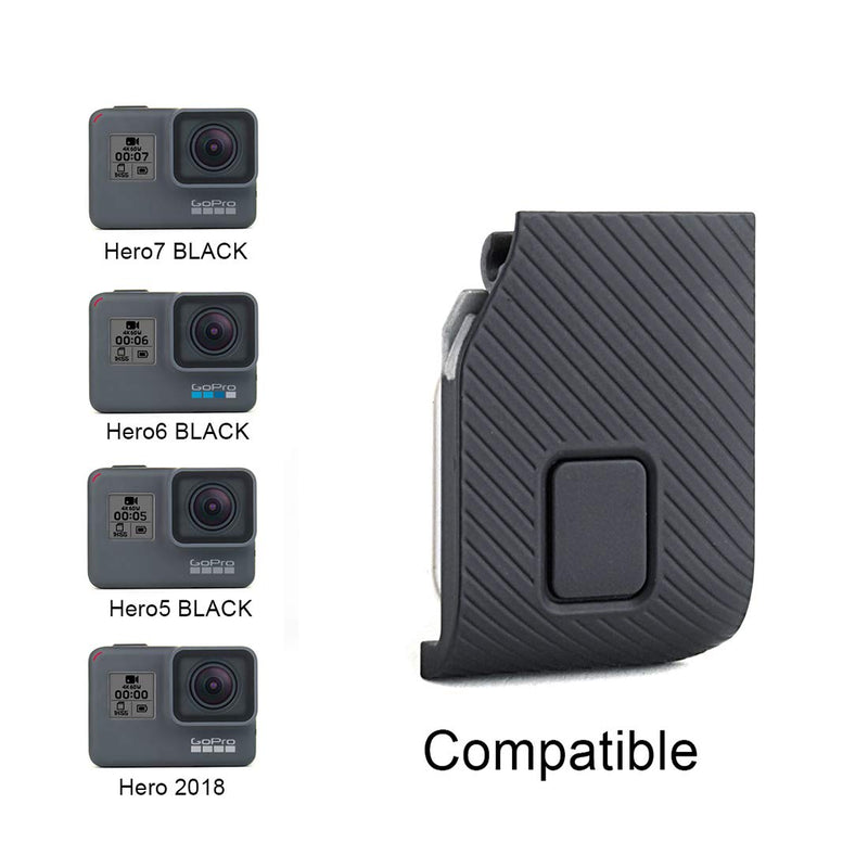 Replacement USB Side Door Cover for GoPro Hero 5 6 Black Camera Repair Part Accessories Side Door for GoPro Hero 5/6 Black