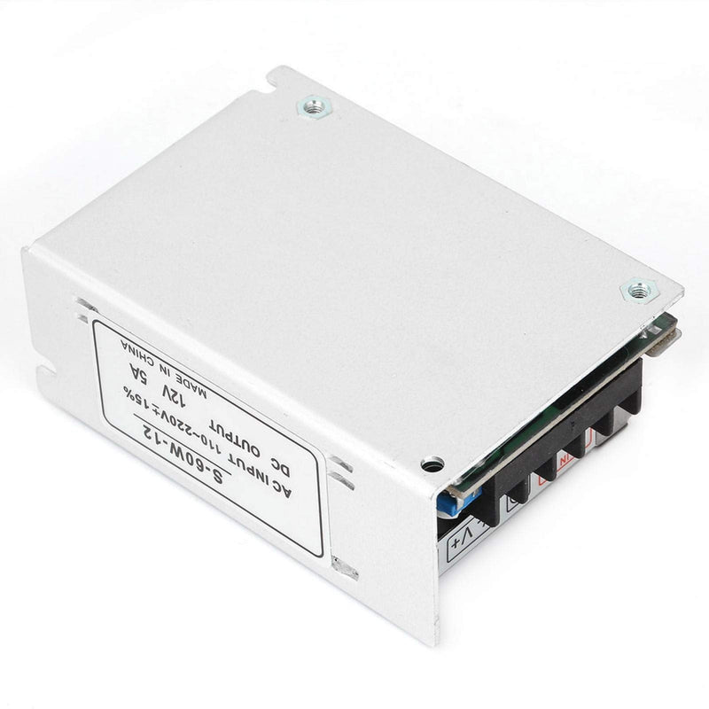 5A 12V Regulated Switch Voltage Converter Universal AC/DC Output Current Range0~5A Regulated Switch Power Supply for LED