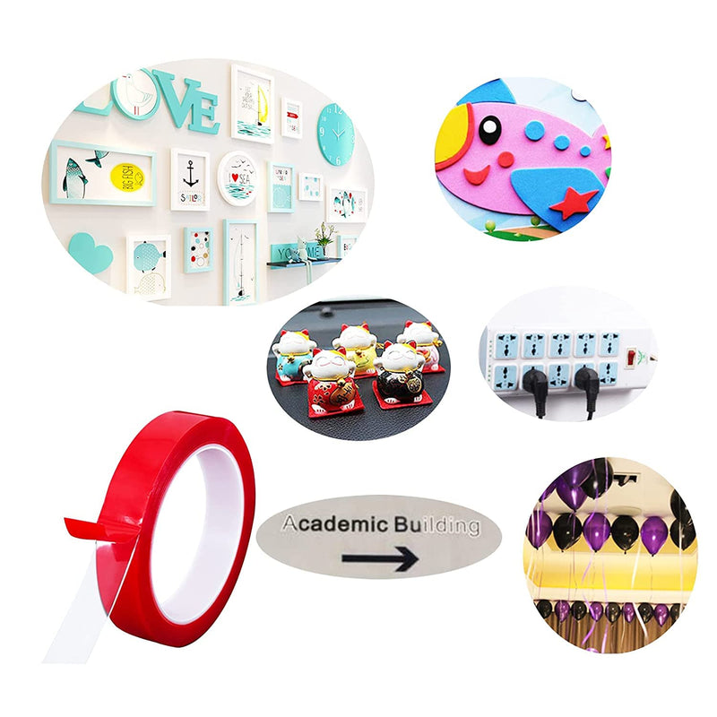 RHCXCYTJ 10mm x 20M Double Sided Phone Repair Adhesive Tape Phone Repair Tape LCD Touch Screen Repair Tape for Mobile Phone, Notebook Computer, Electronic LCD Touch Screen Repair (10mm*2) 10mm*2