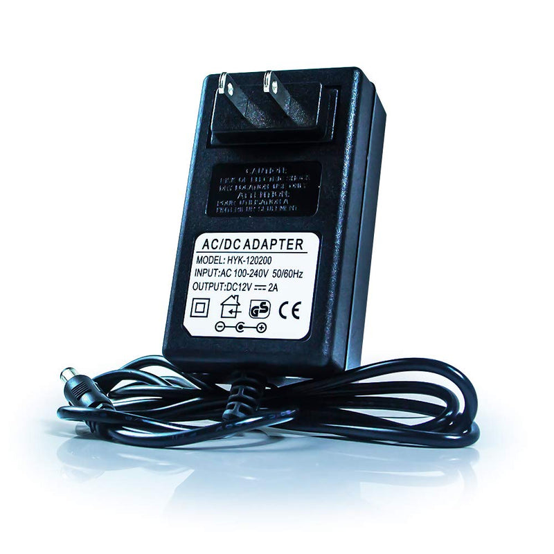 [AUSTRALIA] - 12V DC 2A Wall Power Supply Adapter with 2.1mm x 5.5 Plug 2A(2000MA) AC 100-240V to DC 12Volt Transformers, Switching Power Source Adaptor for 12V 3528/5050 LED Strip Lights… 12V2A 